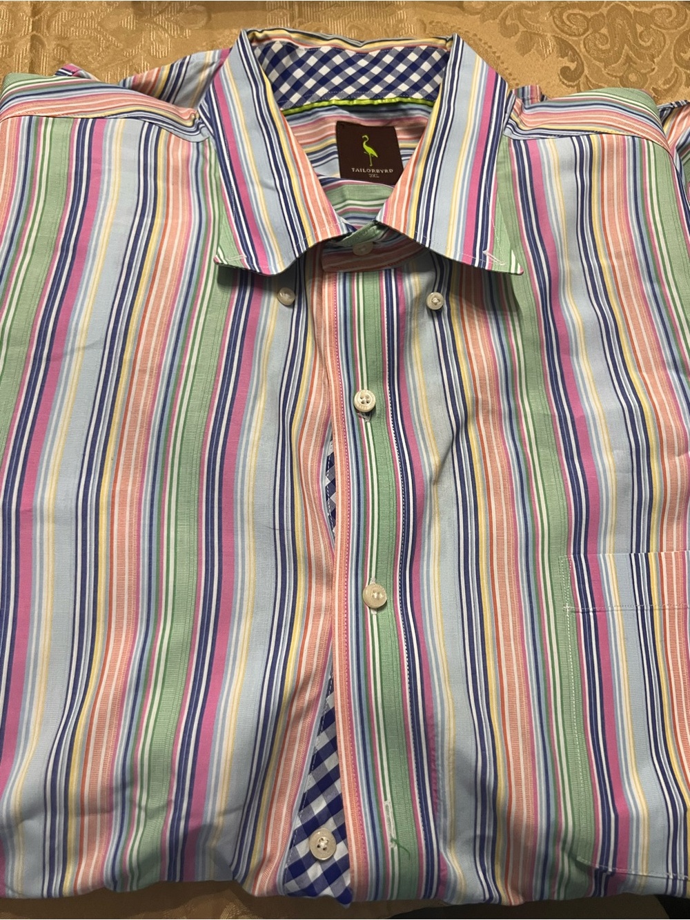 Tailorbyrd Men’s 3x Long Sleeve Dress Shirt